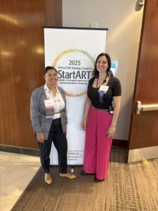 Our own Drs. Bedient and Kaye proudly presented at StartART 2025